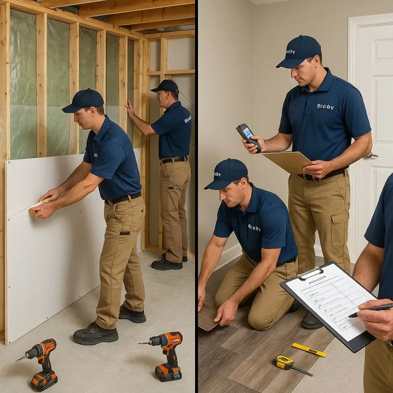 Repairs and Reconstruction process in Nolan County, TX