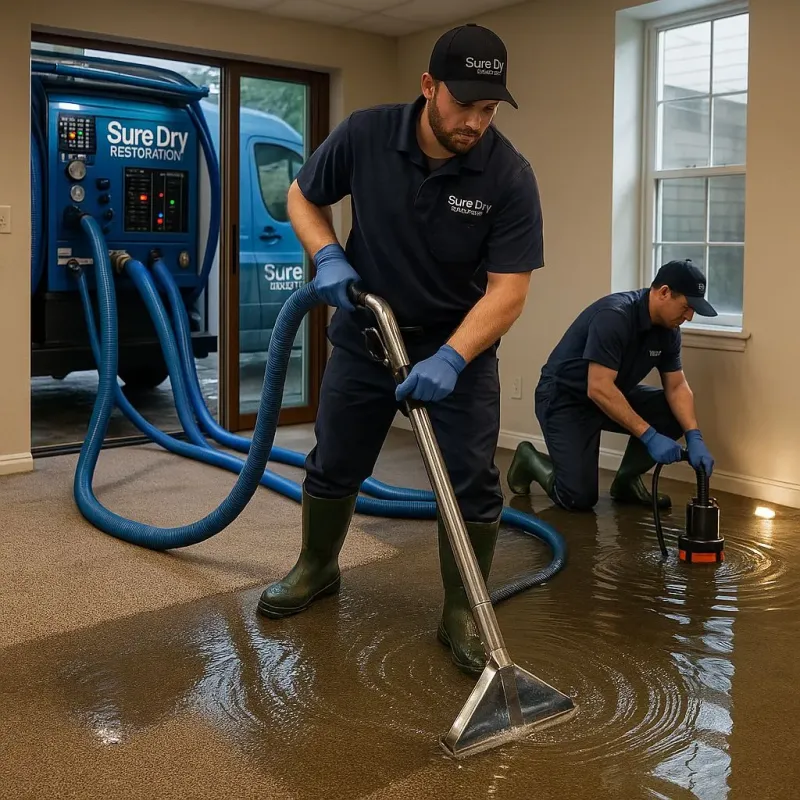 Water Extraction and Removal process in Nolan County, TX